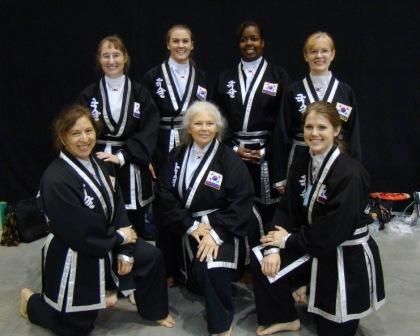Photo of 2nd degree women at Tournament 10-9-10.
